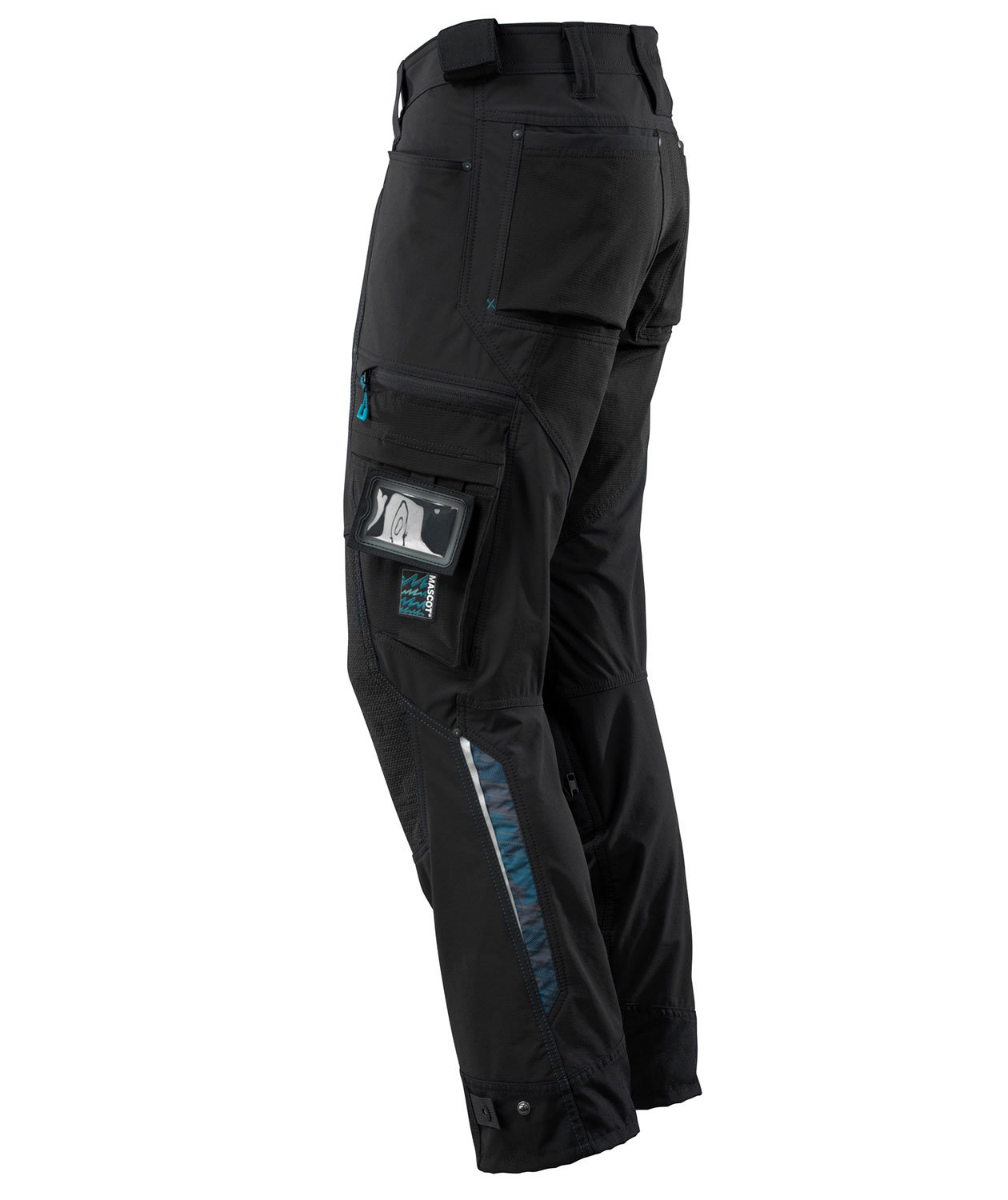 ¾ Length Trousers, holster pockets,Advanced, black C54, Mascot | Stokker-  tools, machinery, maintenance